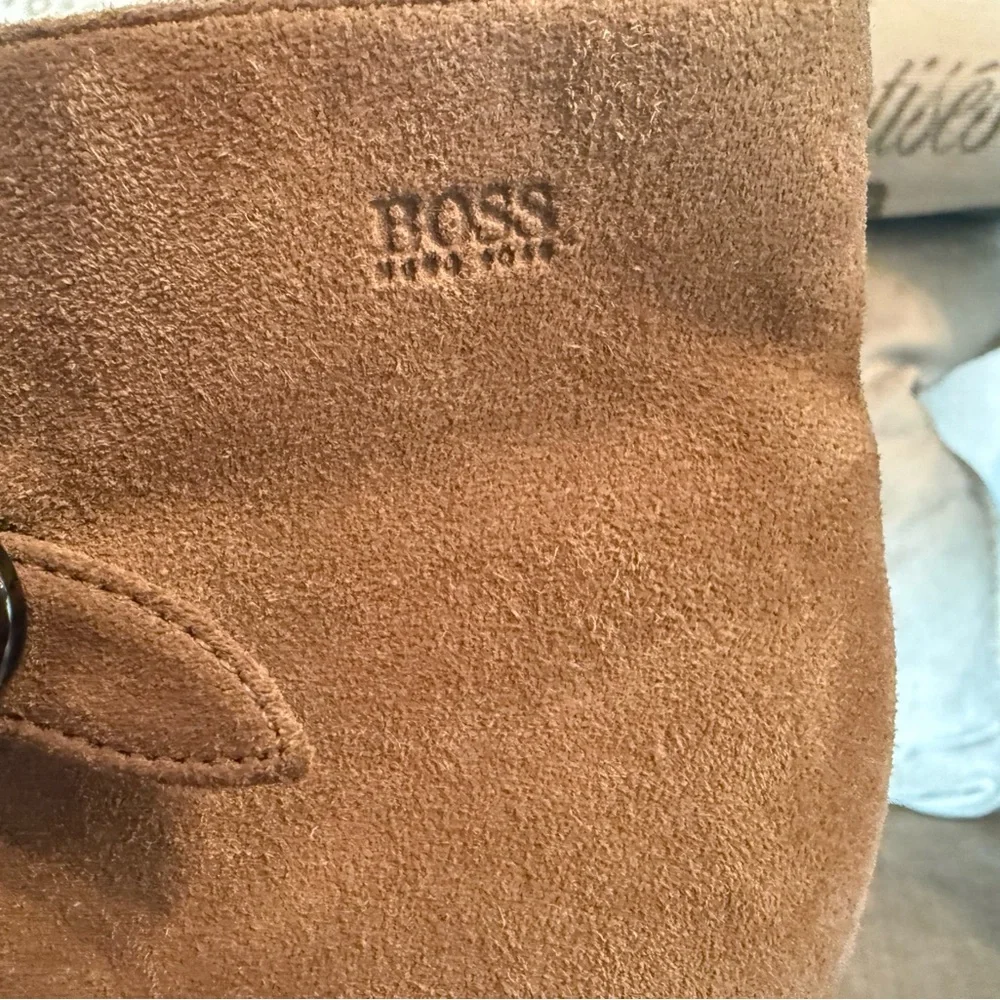 Boss Suede Double Monk Strap Chelsea boot - Picture 3 of 9